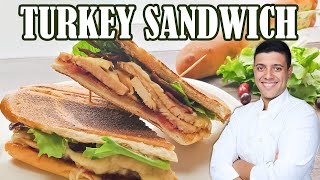 How to Make a Good Turkey Sandwich at Home  by Lounging with Lenny [upl. by Necyrb]