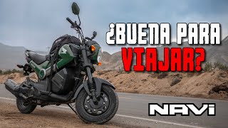 VIAJANDO CON LA HONDA NAVI  ¿Es buena y cómoda  Ruta Motera 🏍 [upl. by Harriette]