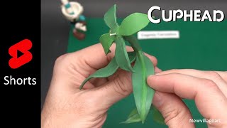 Sculpting Cagney Carnation from Cuphead using Polymer Clay shorts cuphead [upl. by Eiuqram843]