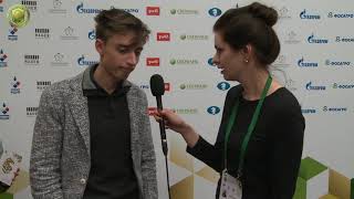 Rapid day 3 Interview with Daniil Dubov [upl. by Amoeji]