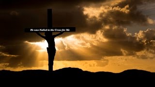 He was Nailed to the Cross for Me [upl. by Aloel]