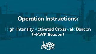 How to Use and Follow Pedestrian Hybrid Beacons HAWK Signals [upl. by Giarla]