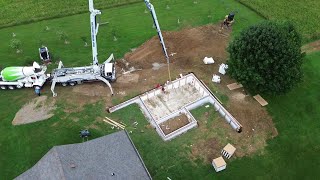 16x32 Inground Pool Concrete Floor and Walls Time Lapse [upl. by Anneyehc272]