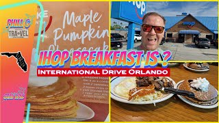 IHop Breakfast Review  INTERNATIONAL DRIVE  orlando IHOP pancakes internationaldrive [upl. by Ruhnke]