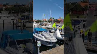 Viken harbour Viken Sweden 1 sweden sverige harbour harbor sailing [upl. by Siron]