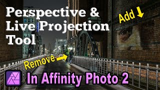 Affinity Photo 2 Live Projection Tutorial [upl. by Davina]