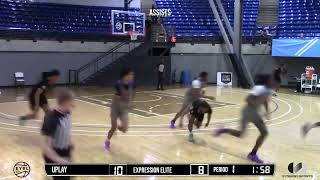 Tristan Beckford  UPlay Canada  2024 Nike EYBL Highlights [upl. by Nosemaj917]