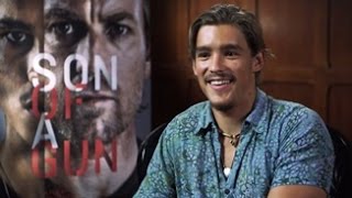 SON OF A GUN  Brenton Thwaites Interview [upl. by Aggi105]