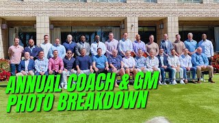 Annual Coach amp GM Photo Breakdown [upl. by Anirbas750]