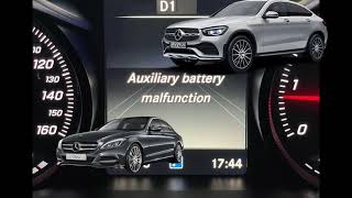 Mercedes Benz Auxiliary battery [upl. by Chemar]