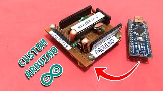 how to make arduino with ATMEGA8 atmega 328 vs atmega 8 [upl. by Zampino]