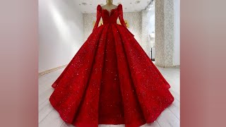 Gown designs for wedding  Bridal gown designs  Latest party wear gowns [upl. by Krispin]