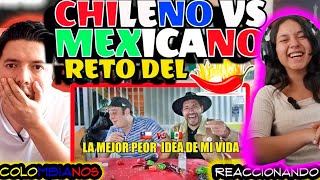 Reacción a RETANDO a un MEXICANO a COMER CHILES  LO DESTRUYERON  chile habanero  MEXICO 🇲🇽 [upl. by Sabas]