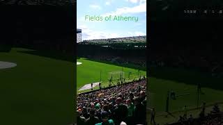 60000 Celtic Fans Sing Fields of Athenry 🍀🇮🇪  Celtic 3  2 Rangers  Glasgow Derby  08042023 [upl. by Berga]