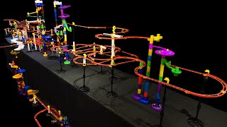 The Worlds Largest marble run race [upl. by Ahsilyt]