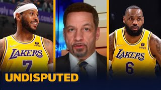 Whats the reason for the Lakers constant collapses Theyre old — Broussard I NBA I UNDISPUTED [upl. by Naired]