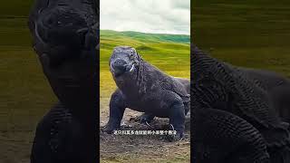 Komodo dragon has a huge appetite magical animals on Douyin animal world everything is spiritual [upl. by Lachish]