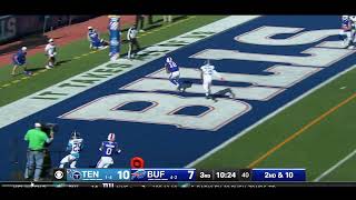 Amari Cooper FIRST TOUCHDOWN CATCH With Buffalo Bills vs Tennessee Titans [upl. by Sadella]