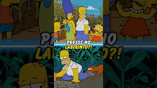 SIMPSONS FICAM PRESOS NO LABIRINTO simpsons thesimpsons shorts homer bart [upl. by Fira]