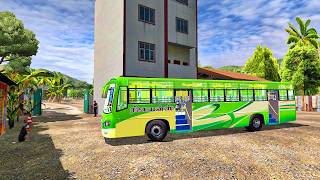 Ashok Leyland Royal Bus  Ets2 Bus Driving  Royal Bus Mod v131 To v139  Indian Bus Game [upl. by Wahkuna]