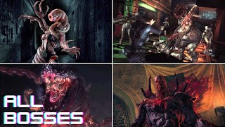 Resident Evil Revelations  All Bosses [upl. by Lejna94]