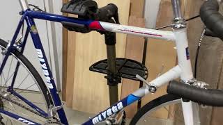 Miyata 512 Triathlon 1987 and how to route internal frame brake cable [upl. by Fredenburg]