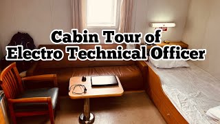 Electro Technical Officer Cabin Tour  ETO Cabin  Tanker Ship Cabin [upl. by Nahk]