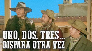 Uno dos tres dispara otra vez  Anthony Steffen  Película de vaqueros [upl. by Cruz]