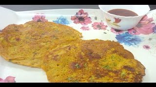 Veg Besan Cheela  Vegetable Chilla Recipe  Besan Puda  Healthy Breakfast Recipe [upl. by Ainesy663]