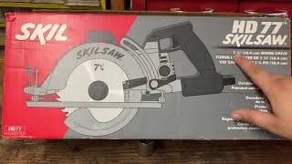 Skilsaw HD 77 UnboxingSetup [upl. by Earesed]