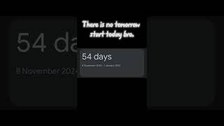 There is no tomorrow start today bro shorts viralshorts [upl. by Aicirtan312]