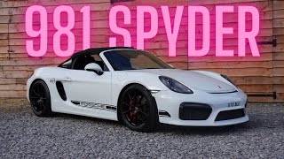 Porsche 981 Spyder Review  why you DONT need a 718  4k [upl. by Nimajeb]