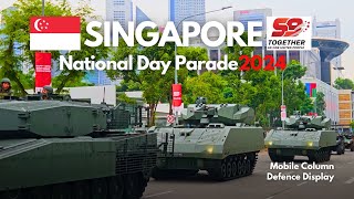 NDP 2024 Singapore National Day Parade Mobile column [upl. by Schiffman]