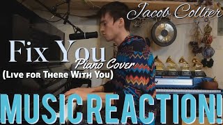 HEALING YOUR HEART❤️🥲Jacob Collier  Fix YouLive for There With You  Music Reaction🔥 [upl. by Yblok]