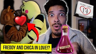 I LET FREDDY FAZBEAR USE THE VALENTINES DAY LOVE POTION ON CHICA AT 3AM THEY FELL IN LOVE [upl. by Geraint271]