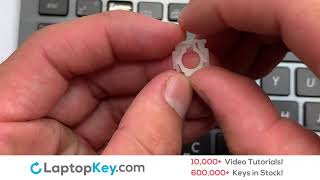 Keyboard Key Repair Guide  Asus G Series G75VW  Install Repair Fix G750 G750JM G750JS [upl. by Nnaeiluj]