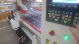 Syntec 6MB manual movement on the X Y Z and Rotary Axis of the Surf CNC Router [upl. by Mcnutt]