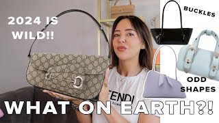 2024 HANDBAGS TRENDS What on EARTH [upl. by Enilrek]