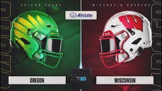 Oregon vs Wisconsin  College Football 25 [upl. by Melmon659]