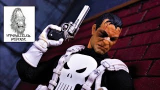 Mezco One12 Collective Classic Variant Punisher Action Figure Review [upl. by Llennaj926]