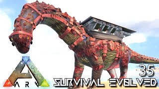 ARK SURVIVAL EVOLVED  ZOMBIE TITANOSAUR BOSS KILLER E35   PUGNACIA PARADOS [upl. by Karol]