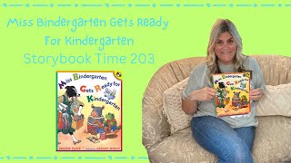 Miss Bindergarten Gets Ready For Kindergarten Storybook Time 203teacher readaloud storytime [upl. by Amikahs828]