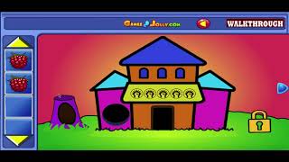 Gold Crown Cat Escape Walkthrough  Games2Jolly [upl. by Friederike]