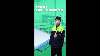 Factory Visit How to produce the polycarbonate sheet [upl. by Hedvige]