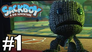 Sackboy A Big Adventure Gameplay Walkthrough Part 1 [upl. by Odlopoel652]