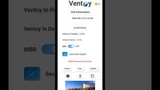 Ventoy Android For Pendrive Bootable shorts short ventoy [upl. by Jaymee]