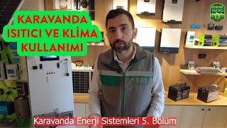 Karavanda Klima Webasto Kullanırken Nelere Dikkat Edilmeli Electrozirve [upl. by Aistek]