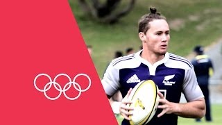 Thoughts On Rugby 7s Olympic Debut With Gillies Kaka NZL  Athlete Profiles [upl. by Yanarp]