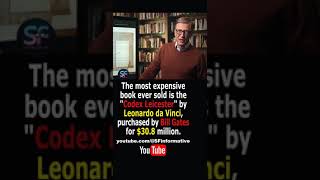 The Codex Leicester is the Most Expensive Book Ever Sold [upl. by Seugirdor]