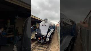 LNER A4 60007 ‘sir Nigel gresley’ arriving into horsted Keynes station the bluebell railway [upl. by Argent931]